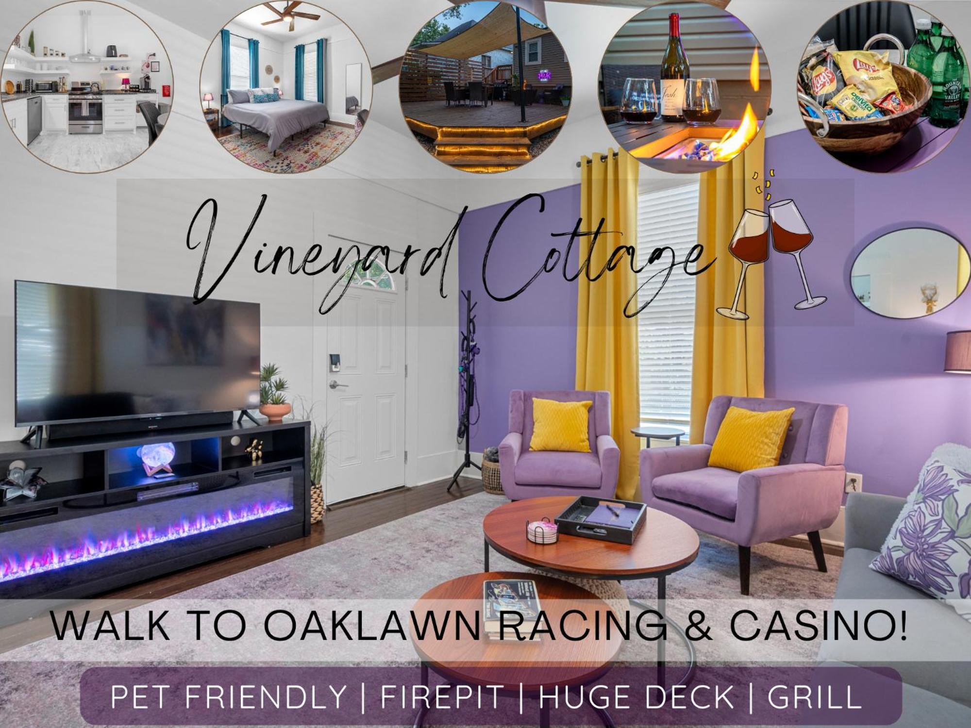 Vineyard Cottage-Pet Friendly & Walk To Oaklawn! Hot Springs Exterior foto